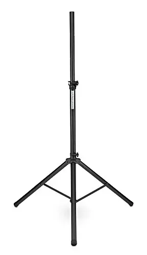 Pronomic SPS-1A Pied d’Enceinte Aluminium, trépied Large et Stable, Hauteur 125-185 cm, Aussi utilisable comme Support fléchettes ou trépied Photo.