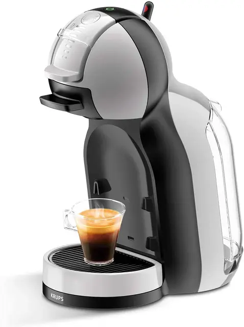 KRUPS NESCAFE Dolce Gusto Gusto Mini Me Machine à café automatique Play and Select 0,8 l, gris/noir – KP123B40