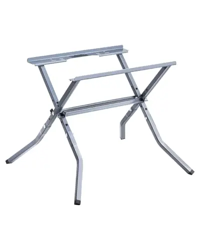 VEVOR Support Pliable pour Scie à Table, Capacité de Charge 158,76 kg, Compact et Portable, Construction Robuste, Rangement Facile, Support Universel pour la Plupart des Marques de Scies à Table