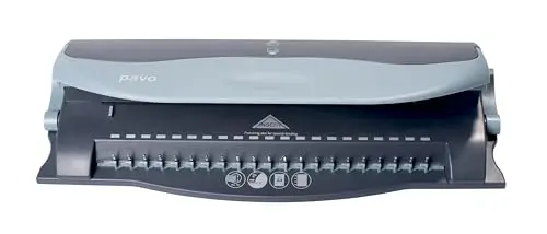 Pavo Perforelieur pour Anneaux plastique 3 fonctions Noir
