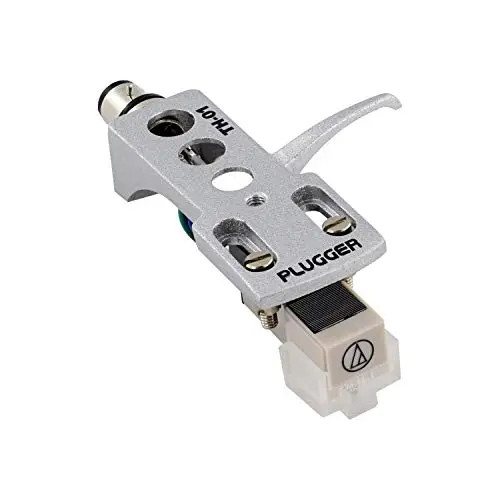 Plugger Porte-cellule avec cellule Audio Technica AT3600L. Pointe elliptique. Bras 4 points. Standard 1/2 pouce. Platine vinyle Tourne disque Hifi Phono. Technics, SME. Qualité Pro.