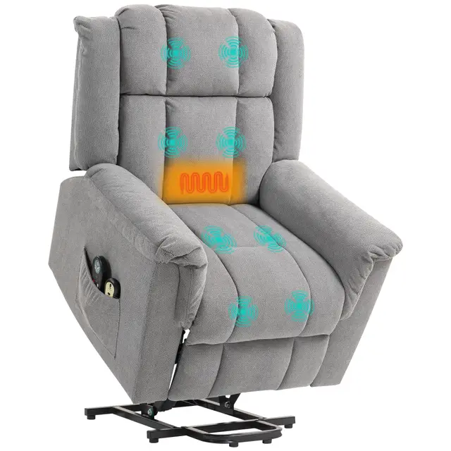homcom fauteuil releveur electrique
