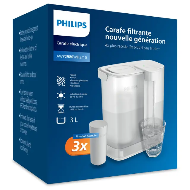 Philips AWP2980 Carafe filtrante