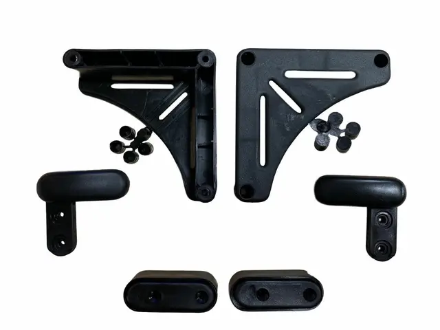 Support de rangement et de rangement pour table de camping-car conçu pour une épaisseur maximale de 20 mm, idéal pour la conversion et la pièce de rechange (noir)