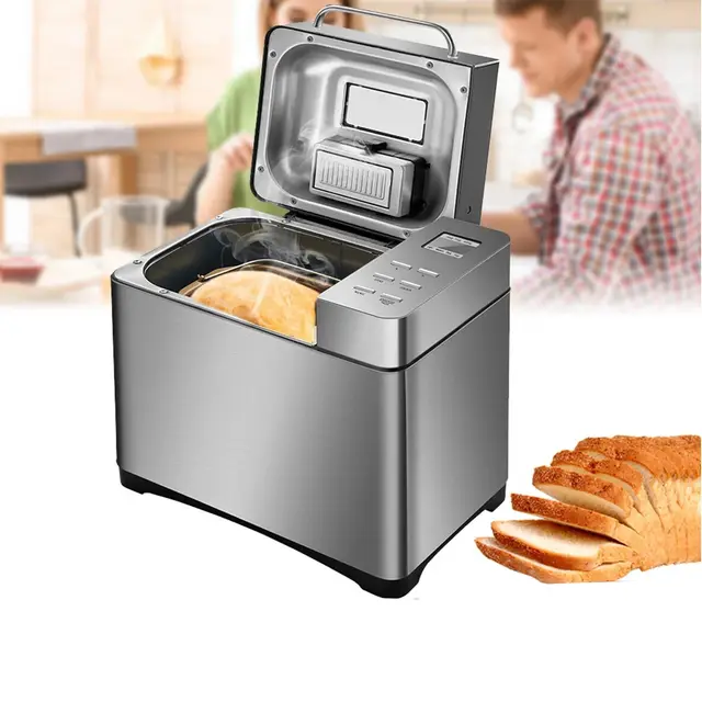YNAADYH TOPBR1 Machine à Pain Inox XL Programmable