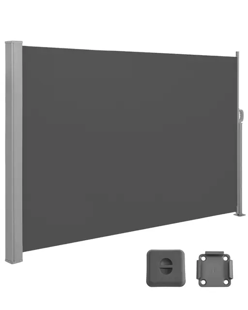 SONGMICS Store Latéral Brise-Vue Anthracite