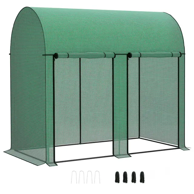 Outsunny Serre de Jardin Verte