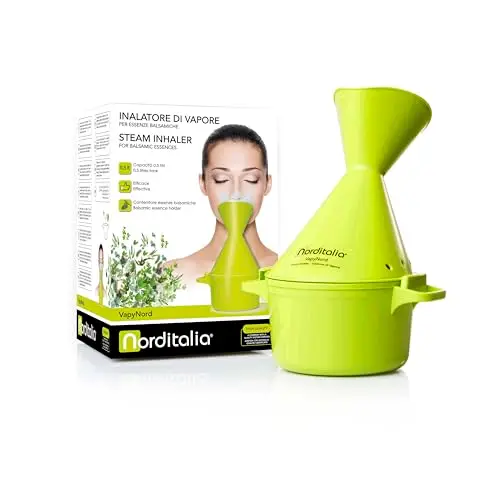 NORDITALIA, Vapynord, Inhalateur à vapeur pour essences balsamiques, inhalateur, eau chaude, vapeur