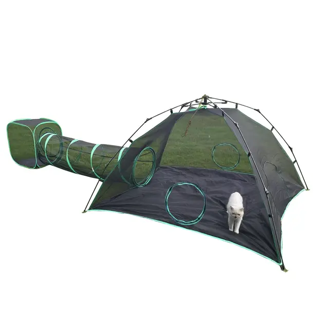 Pawtenda Enclos 3 en 1 pour Chat