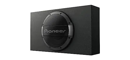 PIONEER TS-WX1010LA - Platzsparender AKTIV-Subwoofer INKL. Endstufe - CarHifi Aktivwoofer Aktivbass