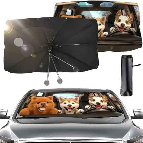 MinXin Pare-soleil Voiture Pliable