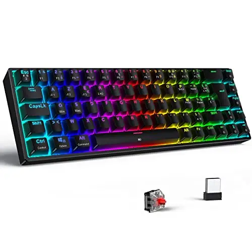 TECURS Clavier Gaming AZERTY