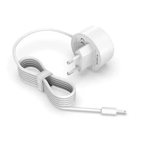 Superer 15 W Chargeur Compatible avec Google Nest Hub, Nest-WiFi Router, Nest Mini 2e Génération Chargeur