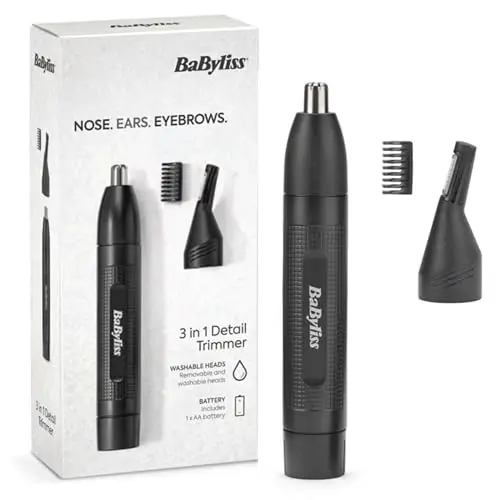 BaBylissMEN Tondeuse Nez-Oreilles et Sourcils E652E