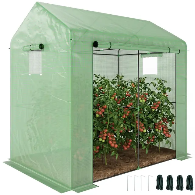 Outsunny Serre de Jardin Verte