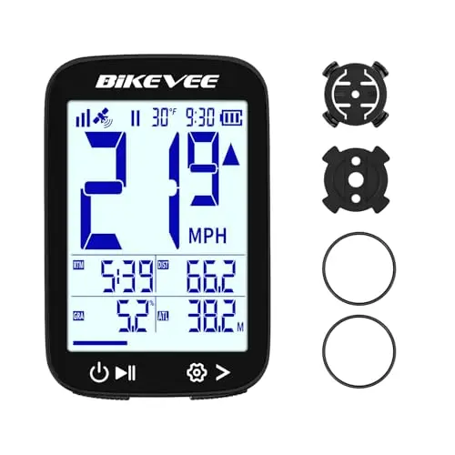 Bikevee Ordinateur de vélo GPS