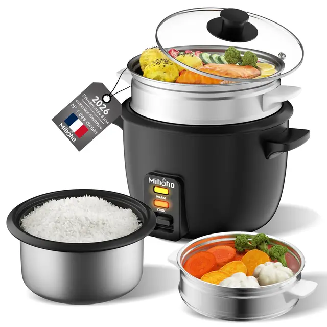Mihoho HTEA0408 Cuiseur à riz 1L