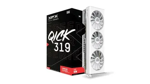 XFX Carte Graphique de Jeu Speedster QICK319 Radeon RX 7800XT Core (RX-78TQICKW9)