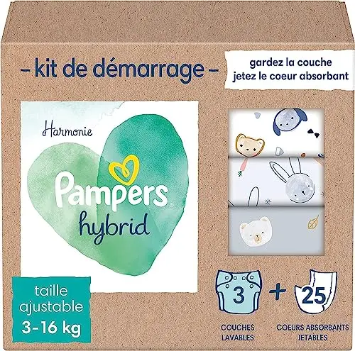 Pampers Harmonie Kit Couches Lavables