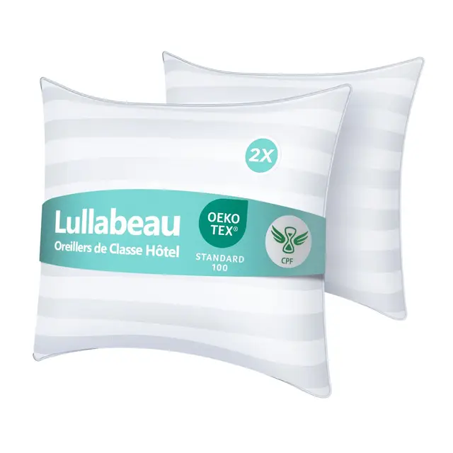 Lullabeau YLV-6060 Oreiller 60x60 lot de 2