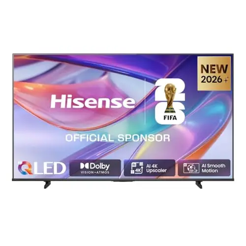 Hisense TV 55E7S (2026) 55" VA QLED 4K UHD Noire