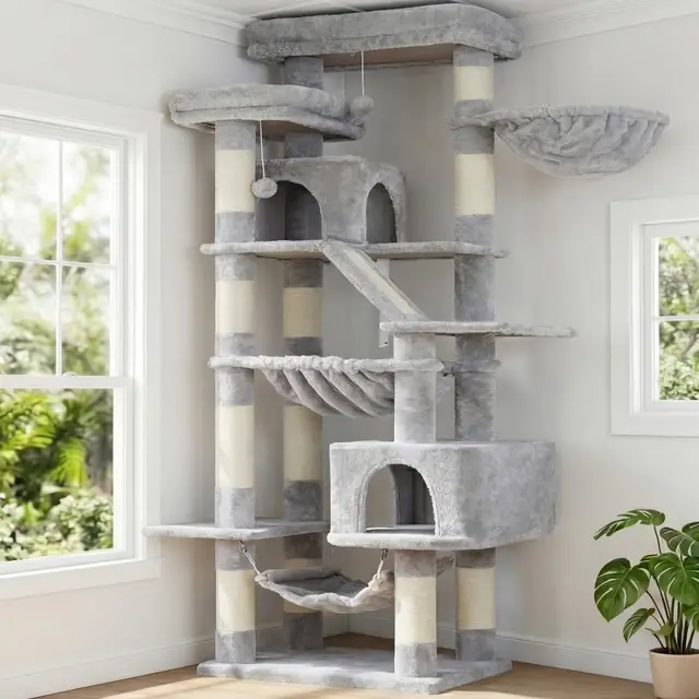 Heybly HCT034W Arbre à chat 180 cm