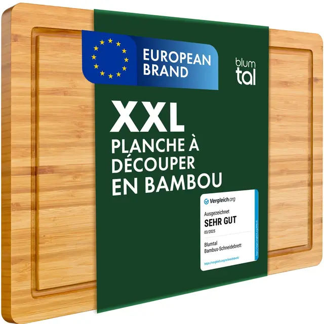Blumtal Planche à découper en bambou