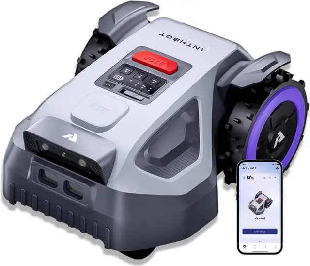 ANTHBOT M9 Robot Tondeuse sans Fil