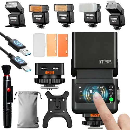 godox it32 flash ttl mini sony avec x5-s
