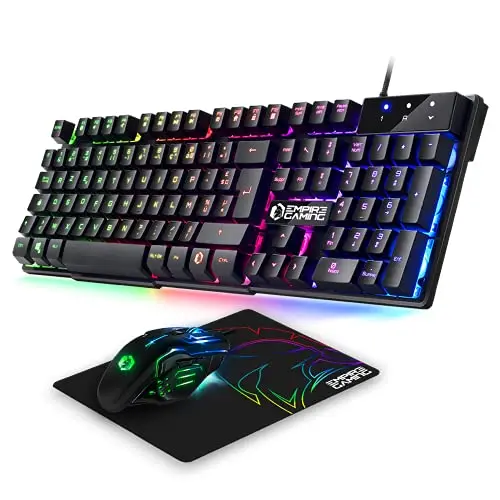 EMPIRE GAMING MK800 Pack Gaming Filaire