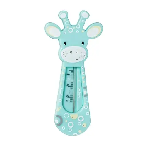 Thermomètre de bain flottant pour bébé Motif girafe