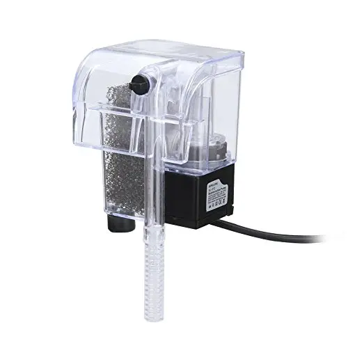 Aquarium Hang on filtre, Réservoir d'eau de Circulation de Pompe à Eau de Cascade de Filtre de Puissance d'aquarium