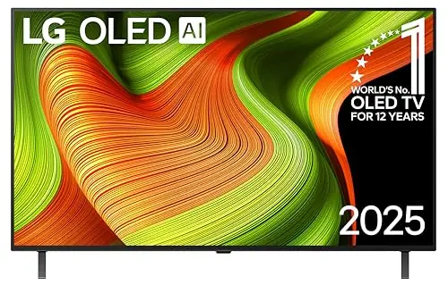 LG OLED65B59LA Téléviseur 65" (165 cm) 4K OLED AI (processeur AI α8 Gen2 4K, webOS 25, 120 Hz), année modèle 2025