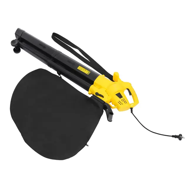 Aspirateur à feuilles | Souffleur à feuilles | Aspirateur électrique | 3000 W | Vitesse du vent 270 km/h | Sac de collecte de 35 l | Mode soufflage et aspiration | Léger et portable | Pour jardin