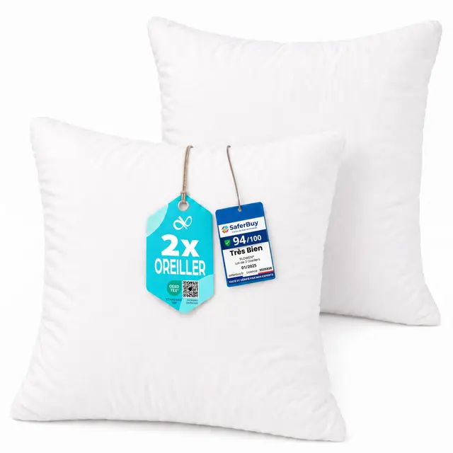 Flowen Coussin Carré Décontracté