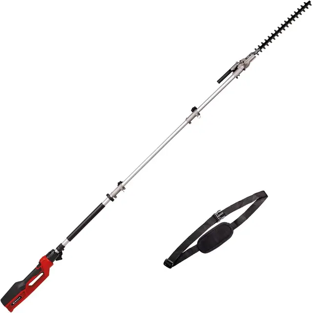 Einhell Taille-Haies télescopique GC-HH 9046 (900 W, espacement des Dents de 20 mm, portée de 1,97 m, s'étend jusqu'à 2,60 m)