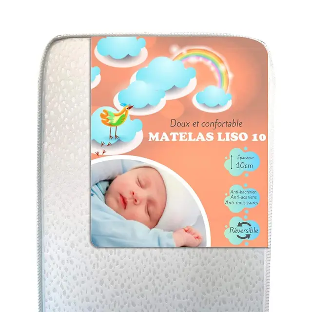 MICAMAMELLAMA LISO 10 Plus Matelas bébé