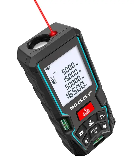 mileseey d5t télémètre laser 50m