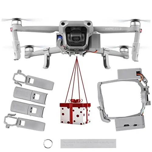 WANGCL Dispositif de livraison de drone avec lanceur d'air à libération rapide Convient pour les accessoires de pêche, publicité, mariages et plus encore