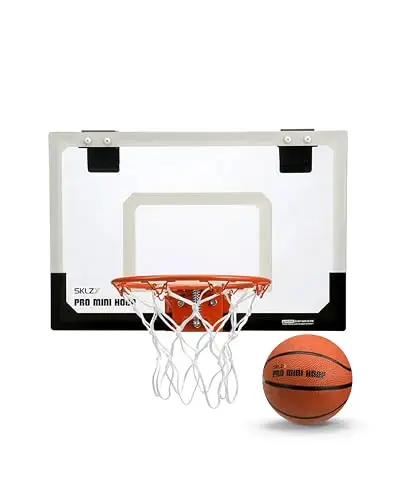SKLZ Pro Mini Hoop - Ensemble de Basketball avec Panneau Antichoc