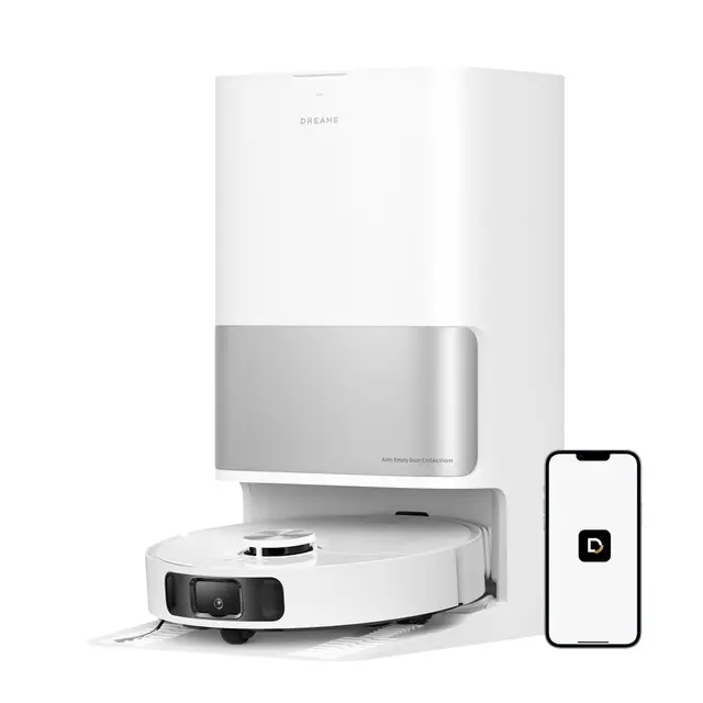 DREAME L10s Ultra Gen 2 Robot Aspirateur Laveur 10 000 Pa, Technologie MopExtend RoboSwing, Base Entièrement Automatique, Mode Animaux, 32 réglages de niveau d'eau, Système de lavage des sols DuoScrub
