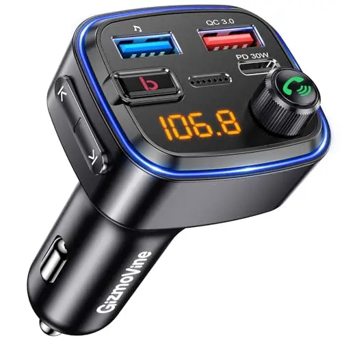 GizmoVine C89 Transmetteur Bluetooth