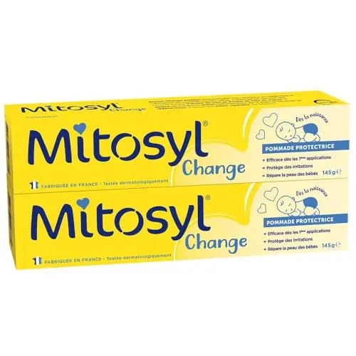 Mitosyl Change Cosmétique Pommade Protectrice pour Bébé, 100 g - Lot de 2