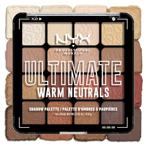 NYX Ultimate Shadow Palette Warm Neutrals