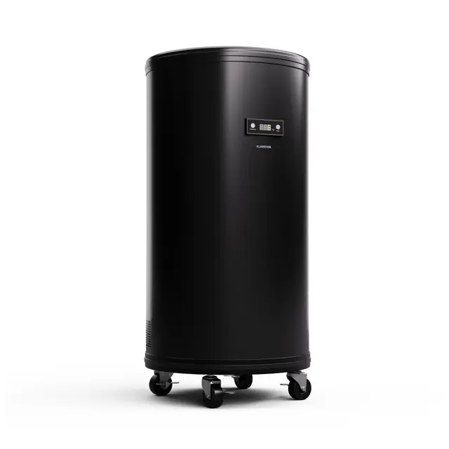 Klarstein Beersafe L Réfrigérateur avec affichage LED en acier inoxydable pour intérieur/extérieur 70 l avec vue à 360° 0-16 °C