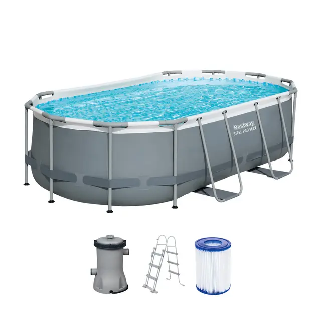 Bestway Power Steel Piscine ovale