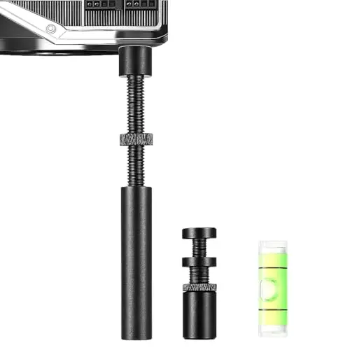 2 Support GPU,Supports de Carte Graphique, Support tout en aluminium réglable en hauteur avec base magnétique, Anti-Affaissement en Aluminium (26-50mm et 72-120mm).