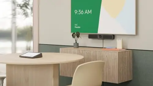 Logitech MeetUp 2 Caméra USB tout-en-un pour salle de conférence, barre vidéo compacte avec fonctionnalités d’IA intégrées, compatible avec Microsoft Teams, Zoom Rooms, Google Meet et bien plus encore