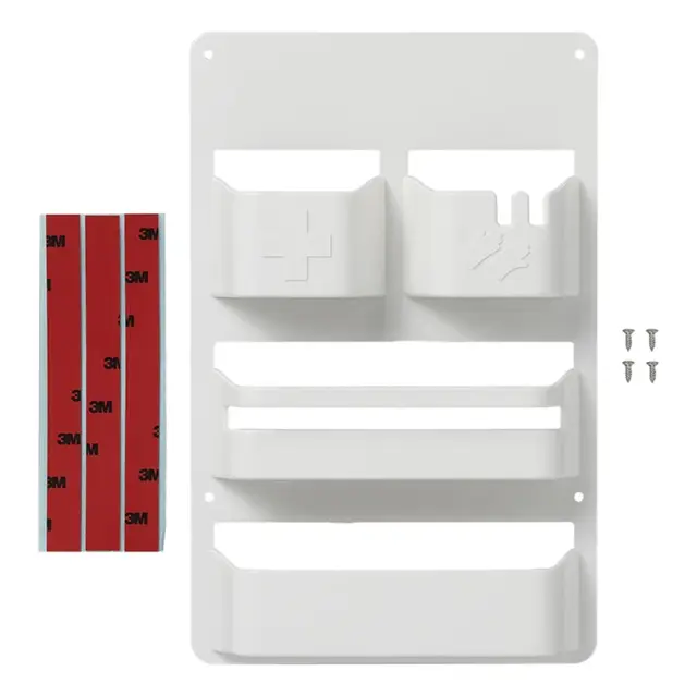 ProPlus 230094 Organiseur de rangement pour trappe de service pour caravane, camping-car, caravane Dimensions : 28 x 18 x 4,8 cm avec ruban adhésif M3