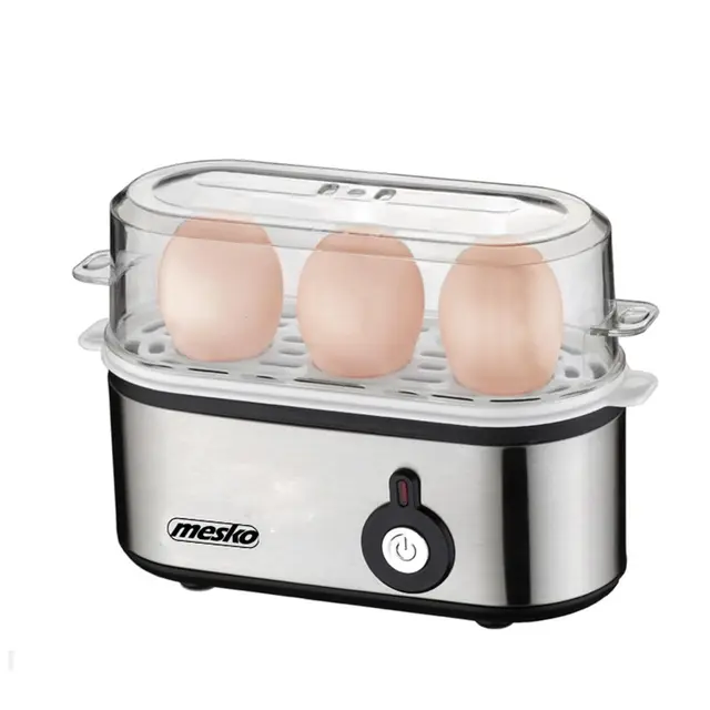 Mesko MS 4485 Cuiseur à œufs, 350 W, Argent/Noir